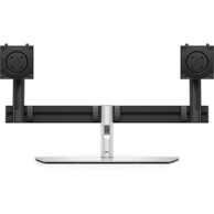 DELL Stalak za dva monitora MDS26, 19" do 27", stolni, crna/srebrna